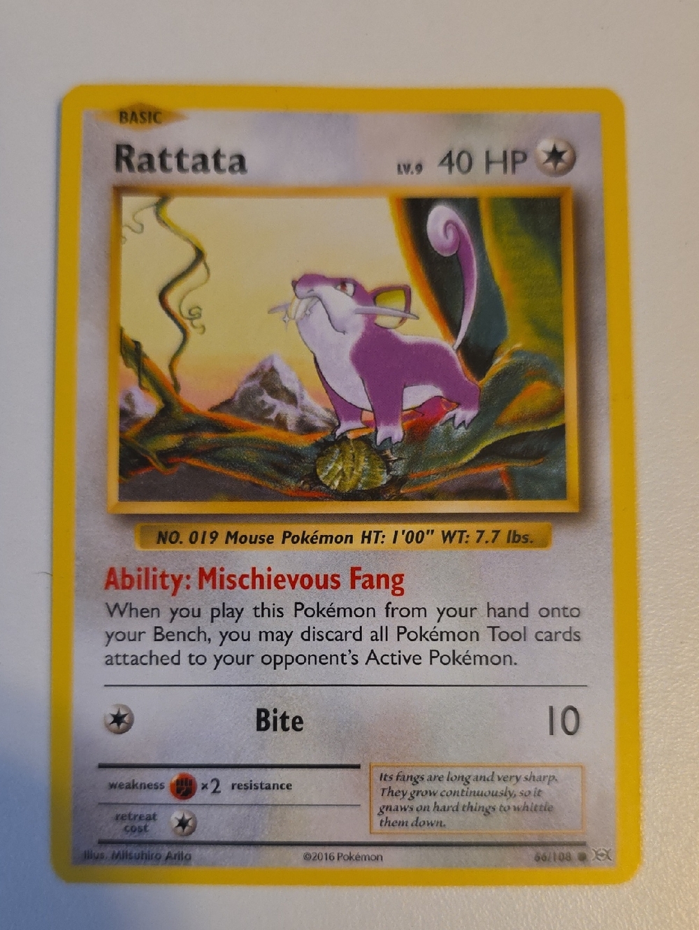 Pokemon Card - Rattata